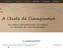 Tablet Screenshot of alecoledelimaginaire.com